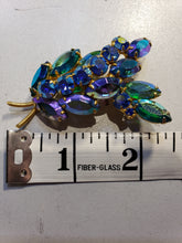 Load image into Gallery viewer, Peacock rhinestone juliana
